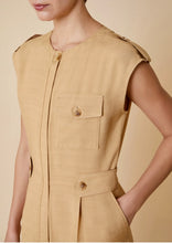 Load image into Gallery viewer, PennyBlack Golden Sand Safari Inspired Jumpsuit
