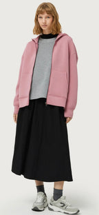 Compania Fantastica Pink Neoprene Hoodie