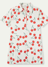 Load image into Gallery viewer, Compania Cherry Print a short Shift Dress
