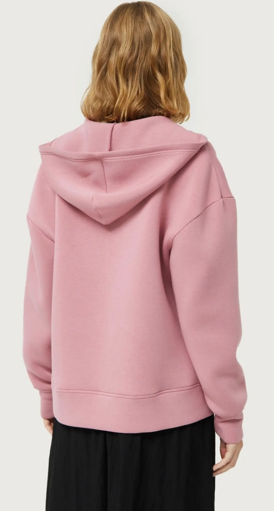 Compania Fantastica Pink Neoprene Hoodie