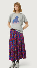 Compania Fantastica Grey Blue Cat T-Shirt