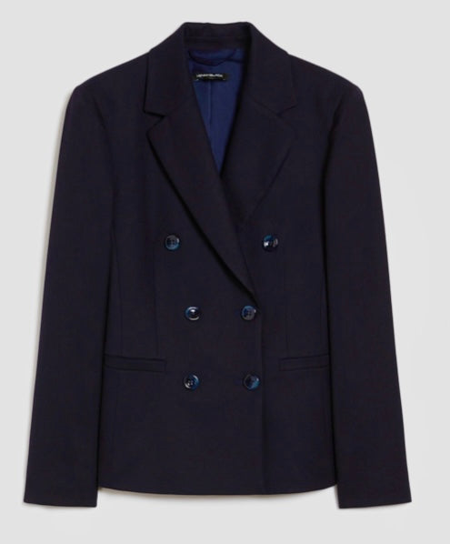 Pennyblack Navy Double Breasted Blazer