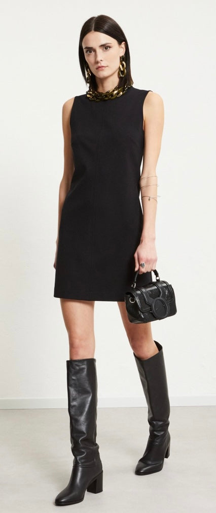 Otto’dame Black Short Shift Dress