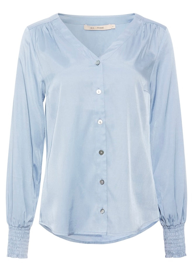 RDF Dusk Blue V- Neck Shirt