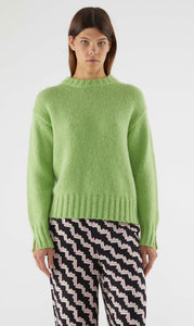 Compania Green Chunky Knit Sweater