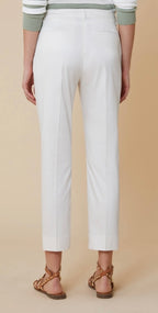 PennyBlack White Slim Fit Trouser