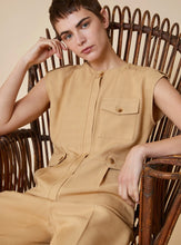 Load image into Gallery viewer, PennyBlack Golden Sand Safari Inspired Jumpsuit

