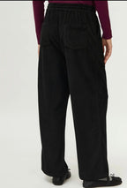 Compania Fantastica Black Cordoroy Palazzo Pants