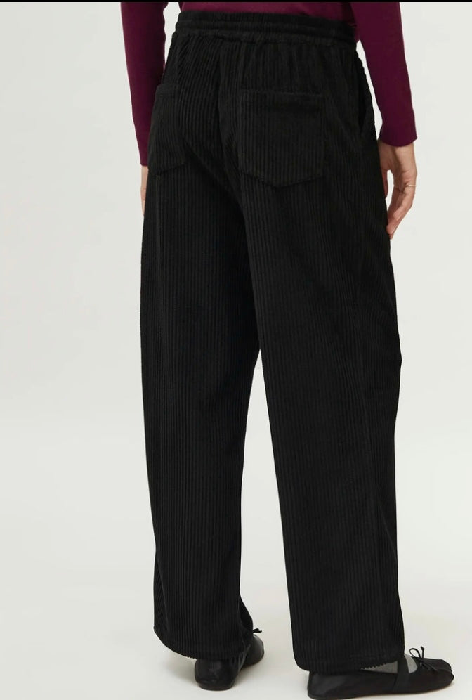 Compania Fantastica Black Cordoroy Palazzo Pants