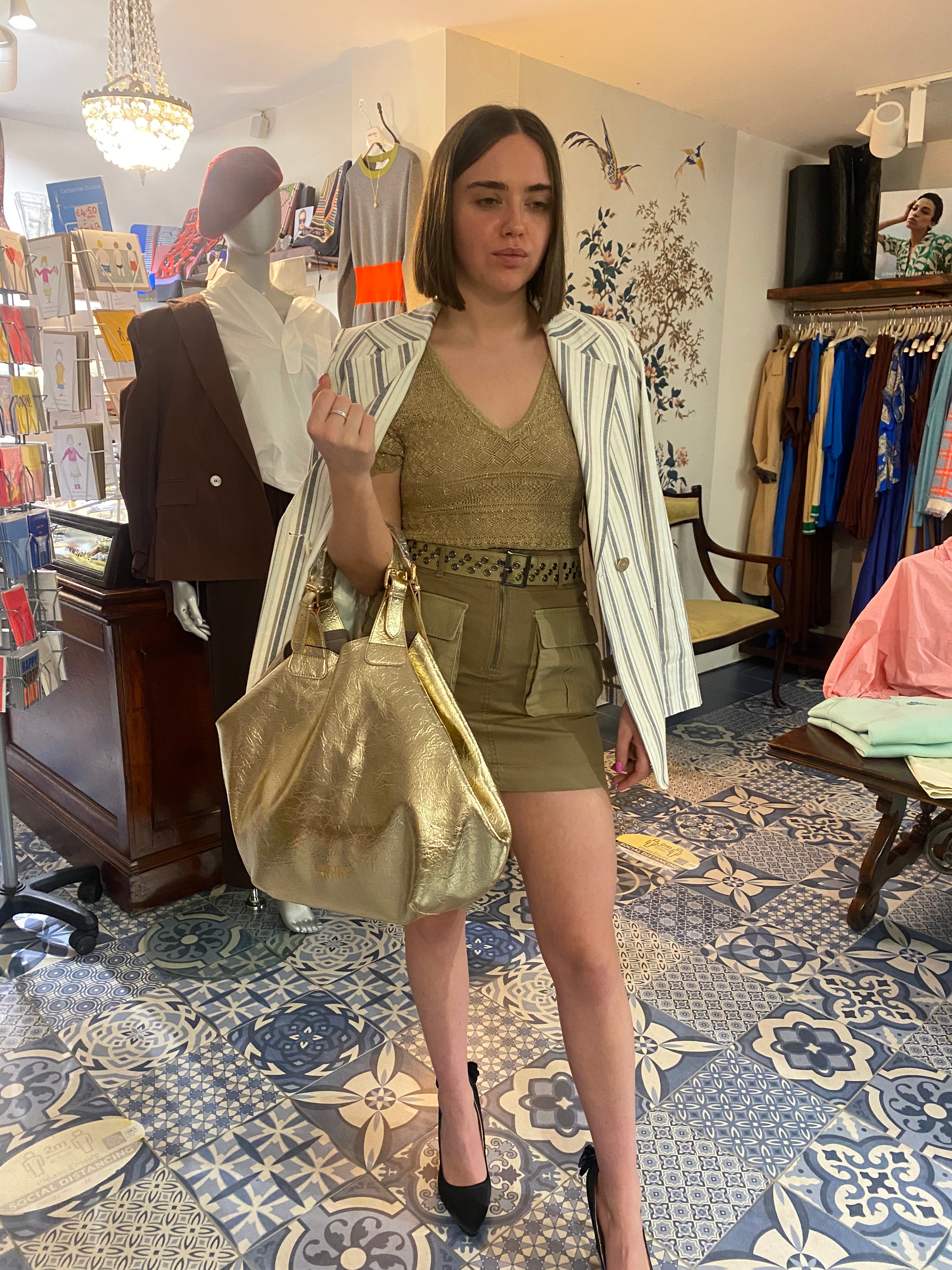 Scotch & Soda Linen Blend Stripe Blazer