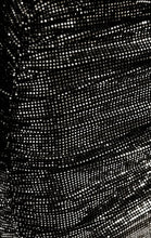Load image into Gallery viewer, Essentiel Antwerp Black &amp; Silver Metallic Stretch Bodycon Dress
