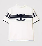 Twinset Two Tone Turtle Neck Sweater