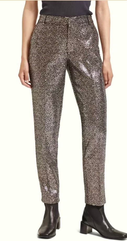 Scotch & Soda Sequin Cigarette Trousers