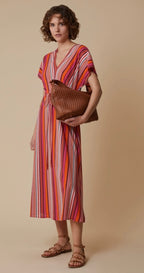 PennyBlack Pink Cotton Woven Knit Dress