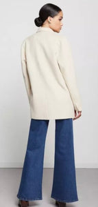 Ottod’Ame Cream Handmade Wool Blend Coat / Jacket