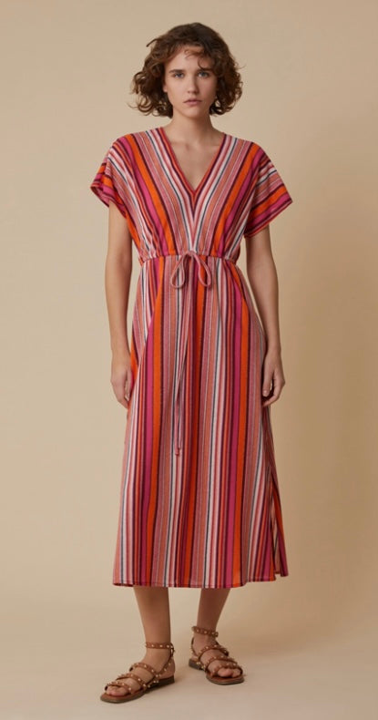 PennyBlack Pink Cotton Woven Knit Dress