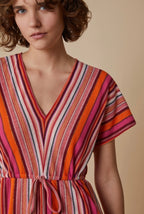 PennyBlack Pink Cotton Woven Knit Dress