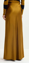 Load image into Gallery viewer, Essentiel Antwerp Bronze Maxi Satin Slip Skirt

