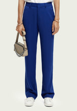 Load image into Gallery viewer, Scotch &amp; Soda straight-leg tailored blue trousers
