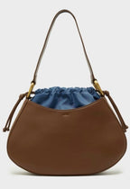 Nali Brown & Blue Shoulder Bag