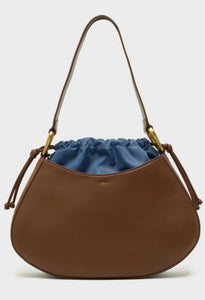 Nali Brown & Blue Shoulder Bag