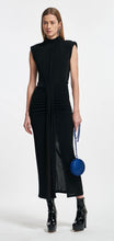 Load image into Gallery viewer, Essentiel Antwerp Black Egypian Midi Dress
