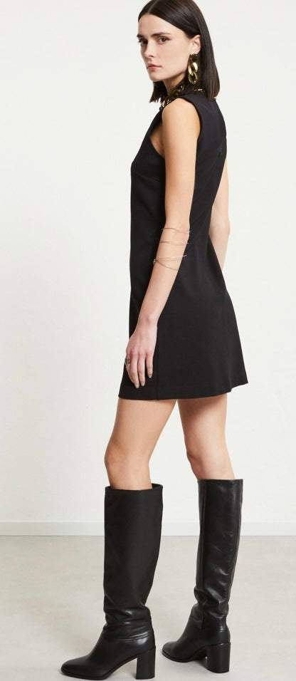 Otto’dame Black Short Shift Dress
