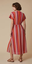 Load image into Gallery viewer, PennyBlack Pink Cotton Woven Knit Dress
