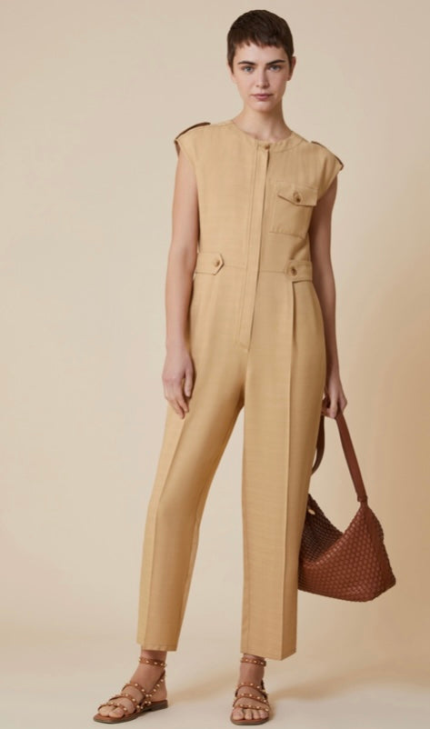 PennyBlack Golden Sand Safari Inspired Jumpsuit