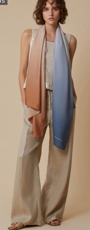 PennyBlack Champagne Sequin Top