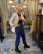 Scotch & Soda Linen Blend Stripe Blazer