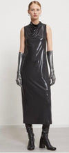 Load image into Gallery viewer, Ottod’Ame Black Metallic long Dress
