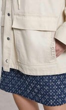 Load image into Gallery viewer, Otto’dame Off-White Cotton Combat Outerwear Jacket
