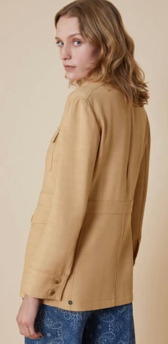 PennyBlack Camel Safari Style Fluid Jacket