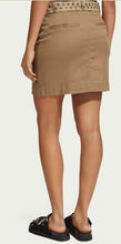 Load image into Gallery viewer, Scotch &amp; Soda Khaki Cargo Mini Skirt
