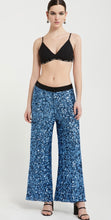 Load image into Gallery viewer, Ottod’Ame Blue Sequin Palazzo Pants
