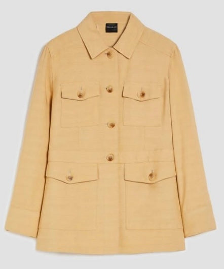 PennyBlack Camel Safari Style Fluid Jacket