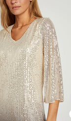 RDF Ombré Sequins Dress