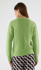 Compania Green Chunky Knit Sweater