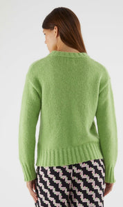 Compania Green Chunky Knit Sweater