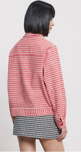 Load image into Gallery viewer, Ottodame Red Vichy Jacket with Badges
