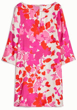 Load image into Gallery viewer, Pennyblack Red &amp; Pink Silk Tunic Dress
