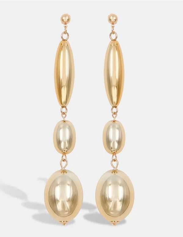 Essentiel Antwerp Gold Tone Droplet Earrings