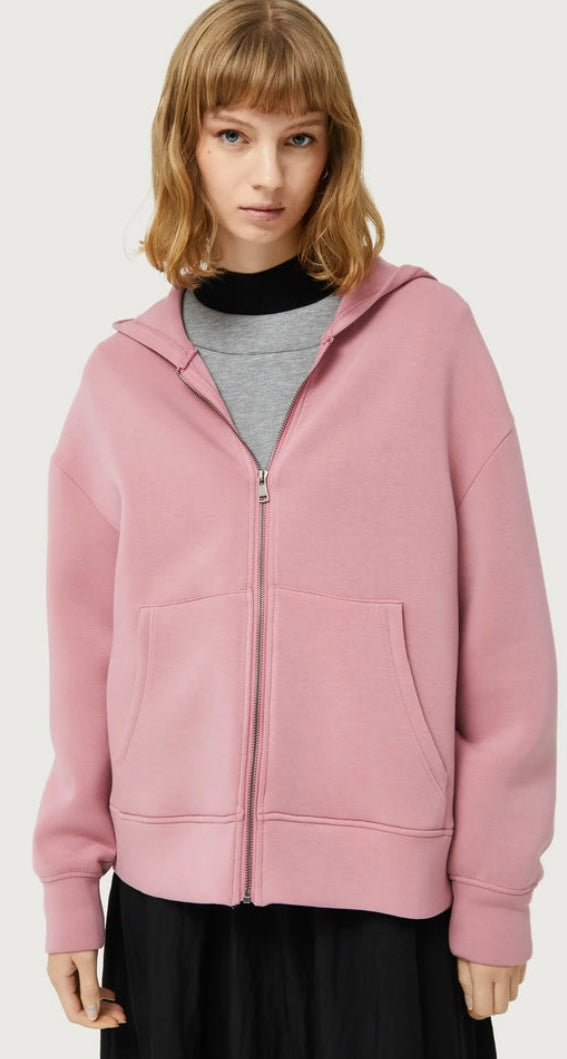 Compania Fantastica Pink Neoprene Hoodie