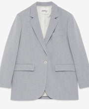 Load image into Gallery viewer, Otto’dame Dove Grey Single Breasted Blazer
