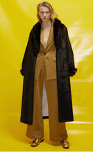 Load image into Gallery viewer, Beatrice B Tobacco Bronze Satin Wide Leg Suit Trousers
