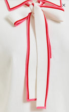 Load image into Gallery viewer, Essentiel Antwerp Off White Fine Knit with Collar &amp; Self-Tie NeckTie
