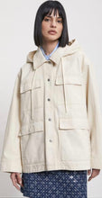 Load image into Gallery viewer, Otto’dame Off-White Cotton Combat Outerwear Jacket
