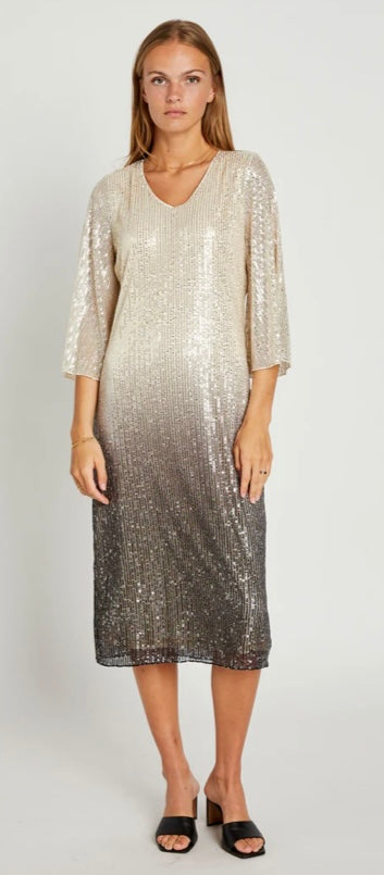RDF Ombré Sequins Dress