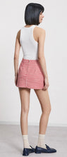 Load image into Gallery viewer, Ottodame Red Vichy Mini Skirt
